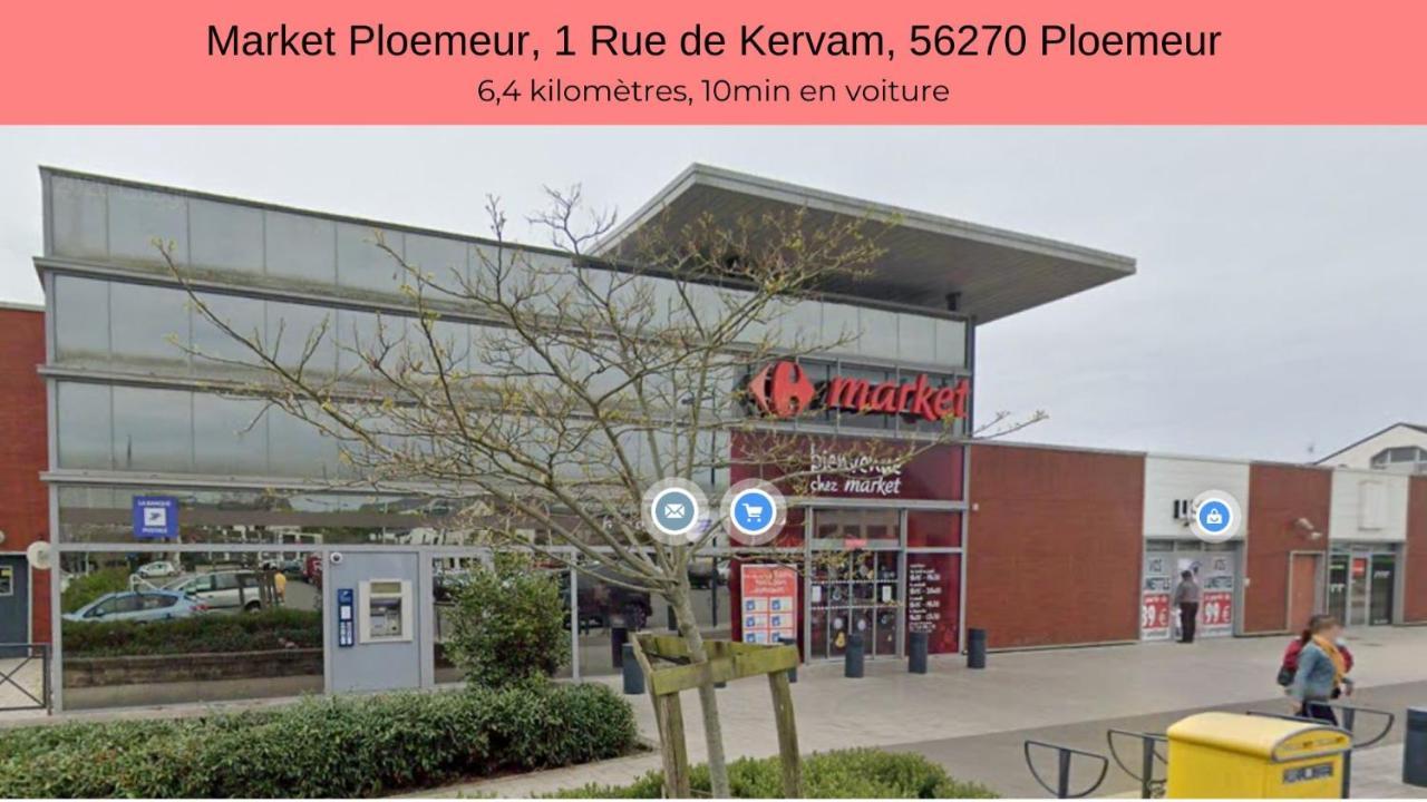 Le Phare Ouest: Oceanfront Retreat with Modern Amenities Apartment Ploemeur Exterior photo