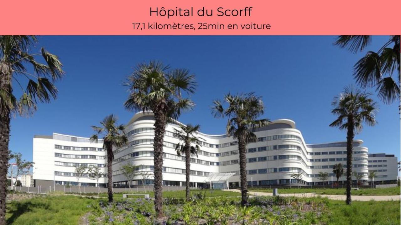 Le Phare Ouest: Oceanfront Retreat with Modern Amenities Apartment Ploemeur Exterior photo