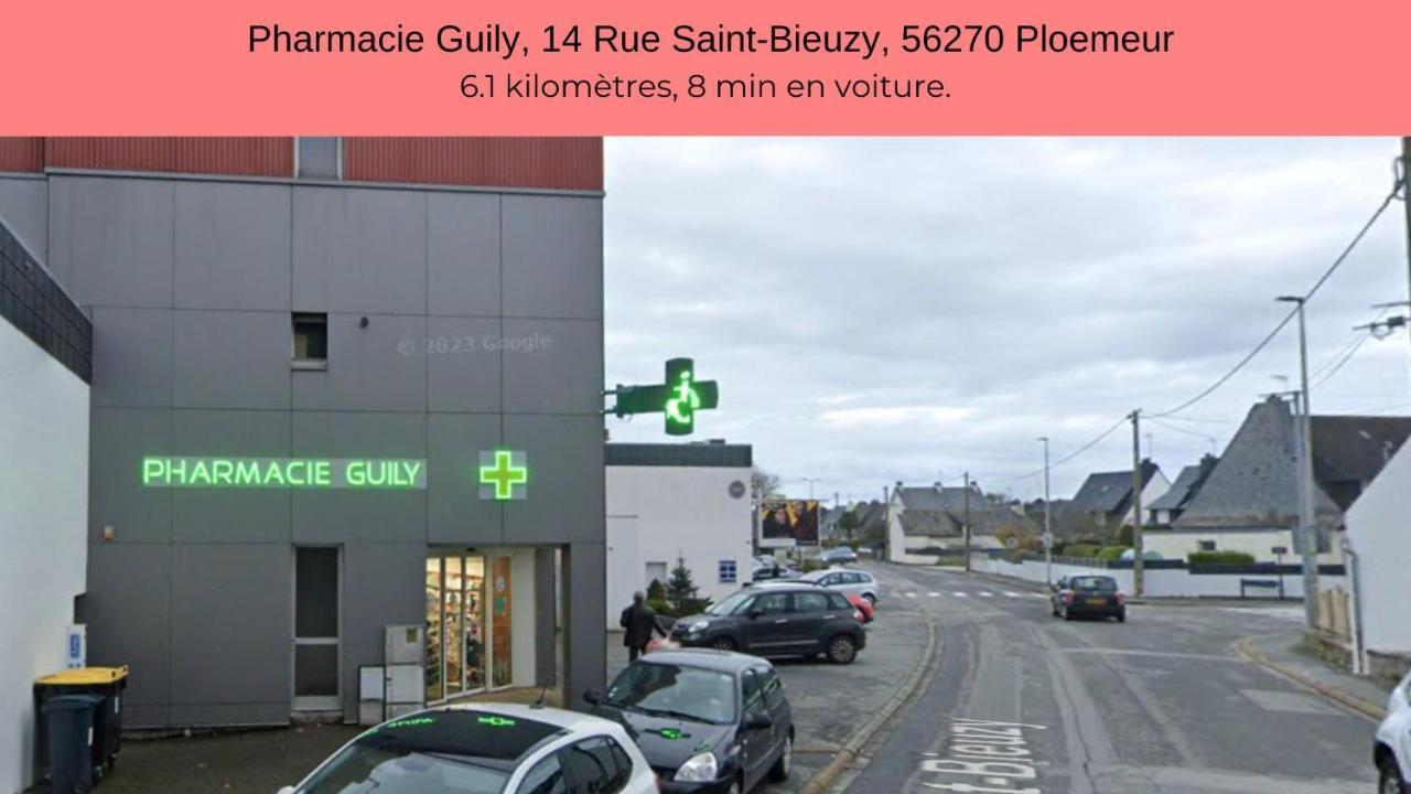 Le Phare Ouest: Oceanfront Retreat with Modern Amenities Apartment Ploemeur Exterior photo